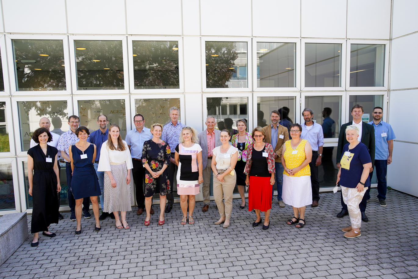 Ein Gruppenbild des Entsorgungsbeirates